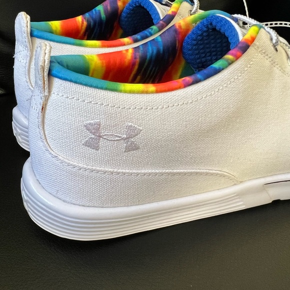 SOLD Mens size 10 UA Street Encounter slip on boat shoes sneakers Under Armour - Picture 8 of 11
